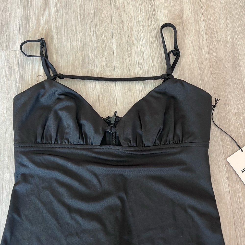 Black Superdown Mini Dress from Revolve - Picture 2 of 4